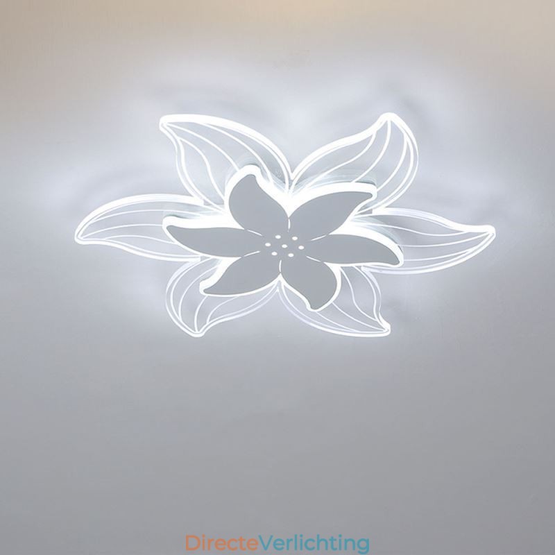 Elegante bloem plafondlamp Unieke decoratieve verlichting