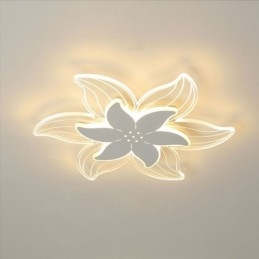 Elegante bloem plafondlamp Unieke decoratieve verlichting