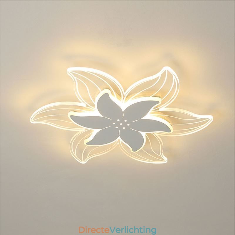Elegante bloem plafondlamp Unieke decoratieve verlichting