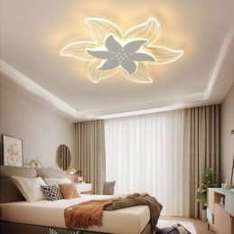 Elegante bloem plafondlamp Unieke decoratieve verlichting