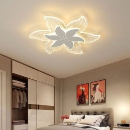 Elegante bloem plafondlamp Unieke decoratieve verlichting