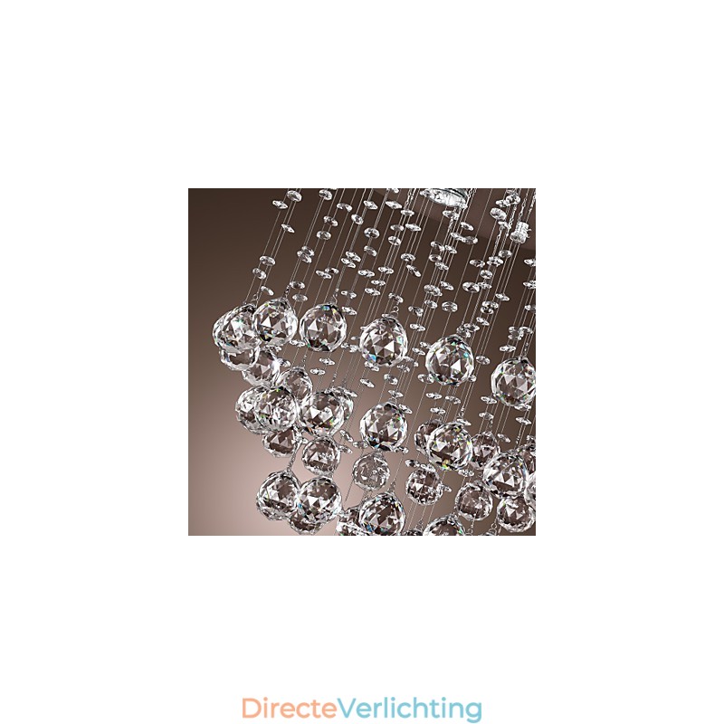 Kristallen kroonluchter met 5 lichtpunten (K9 Crystal)