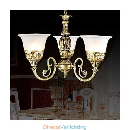 Traditionele klassieke bronzen metalen kroonluchter Traditionele klassieke bronzen metalen kroonluchter