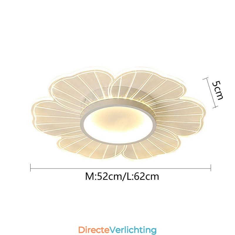Minimalistische Petal Flush Mount Plafondlamp Creatieve Decoratieverlichting