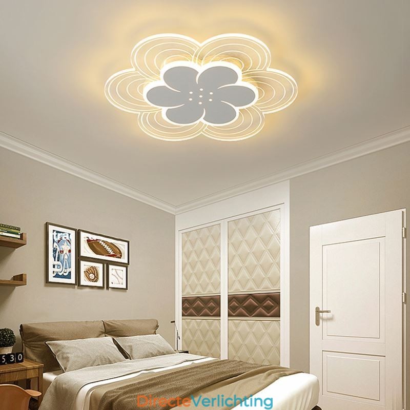 Prachtige Petal Flush Mount Plafondlamp Minimalistische Acryllamp