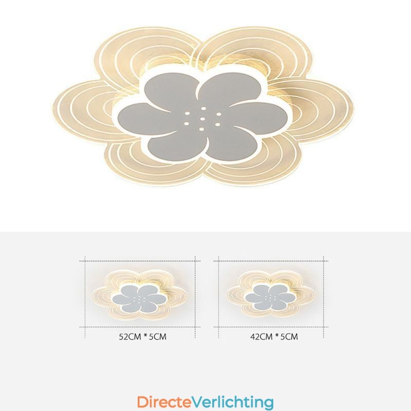 Prachtige Petal Flush Mount Plafondlamp Minimalistische Acryllamp