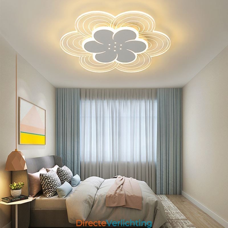 Prachtige Petal Flush Mount Plafondlamp Minimalistische Acryllamp