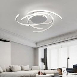 Moderne plafondlamp van acryl, creatieve decoratieve verlichting