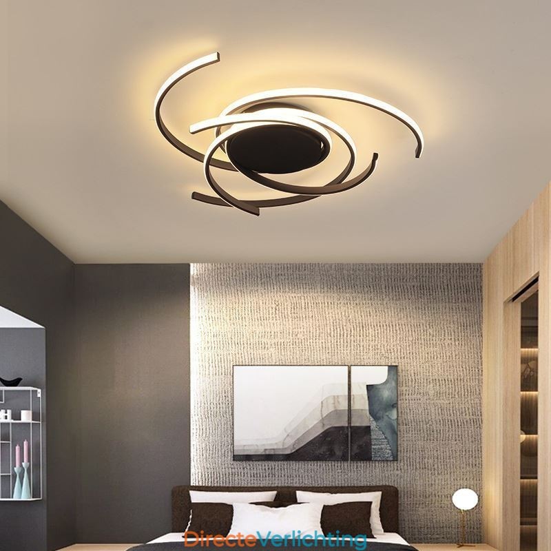 Moderne plafondlamp van acryl, creatieve decoratieve verlichting