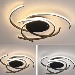 Moderne plafondlamp van acryl, creatieve decoratieve verlichting