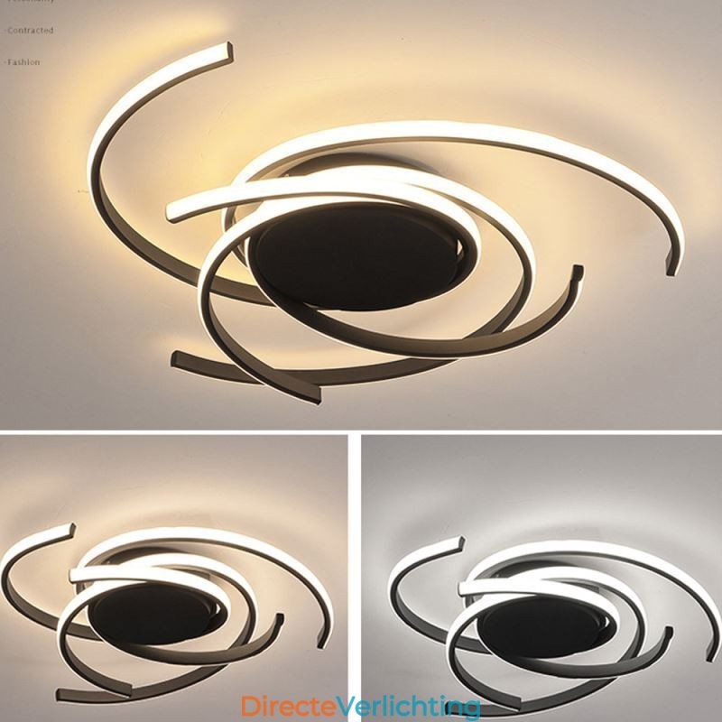 Moderne plafondlamp van acryl, creatieve decoratieve verlichting