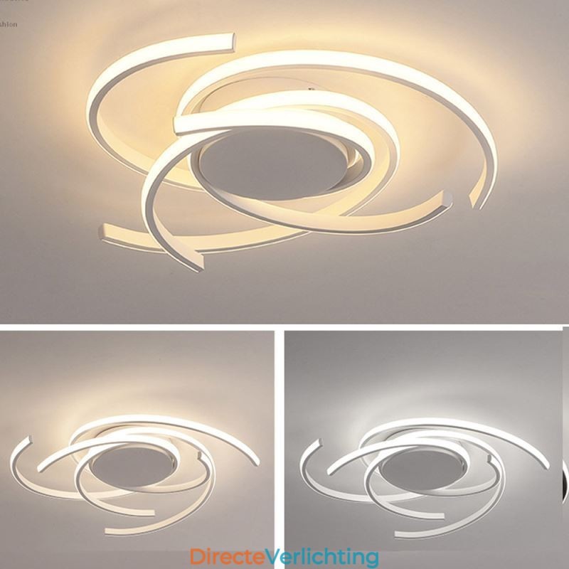 Moderne plafondlamp van acryl, creatieve decoratieve verlichting