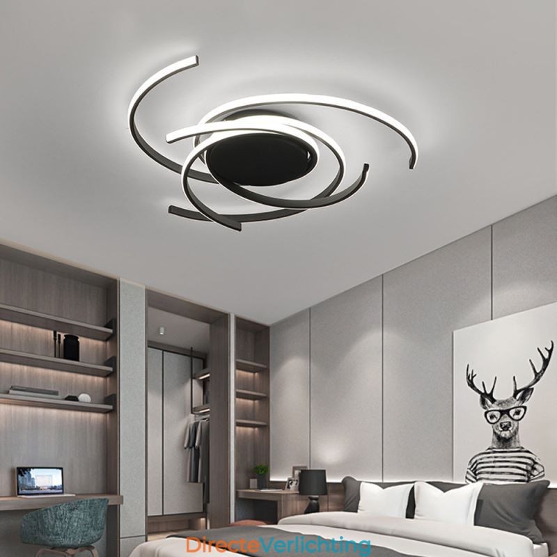 Moderne plafondlamp van acryl, creatieve decoratieve verlichting