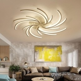 Moderne windmolen plafondlamp onregelmatige decoratieverlichting