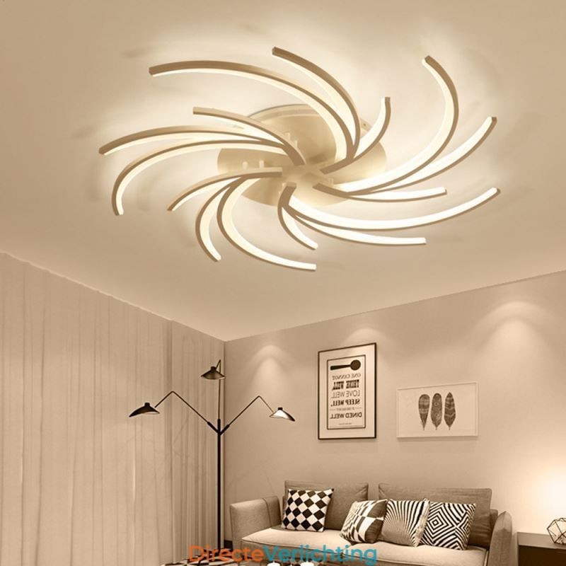 Moderne windmolen plafondlamp onregelmatige decoratieverlichting