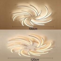 Moderne windmolen plafondlamp onregelmatige decoratieverlichting