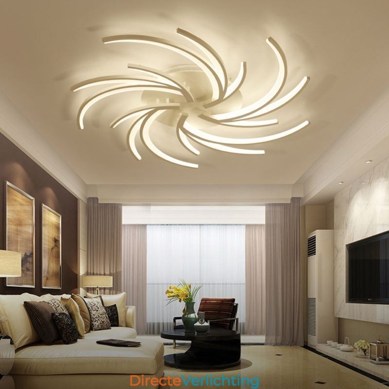Moderne windmolen plafondlamp onregelmatige decoratieverlichting