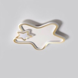 Creatieve Star Flush Mount Golden Star Plafondlamp