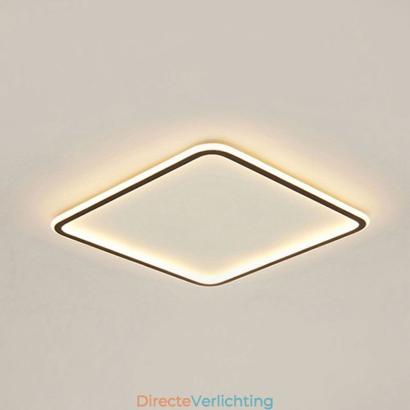 Moderne minimalistische plafondlamp met ultradunne plafondmontage