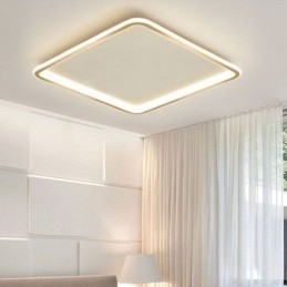 Moderne minimalistische plafondlamp met ultradunne plafondmontage