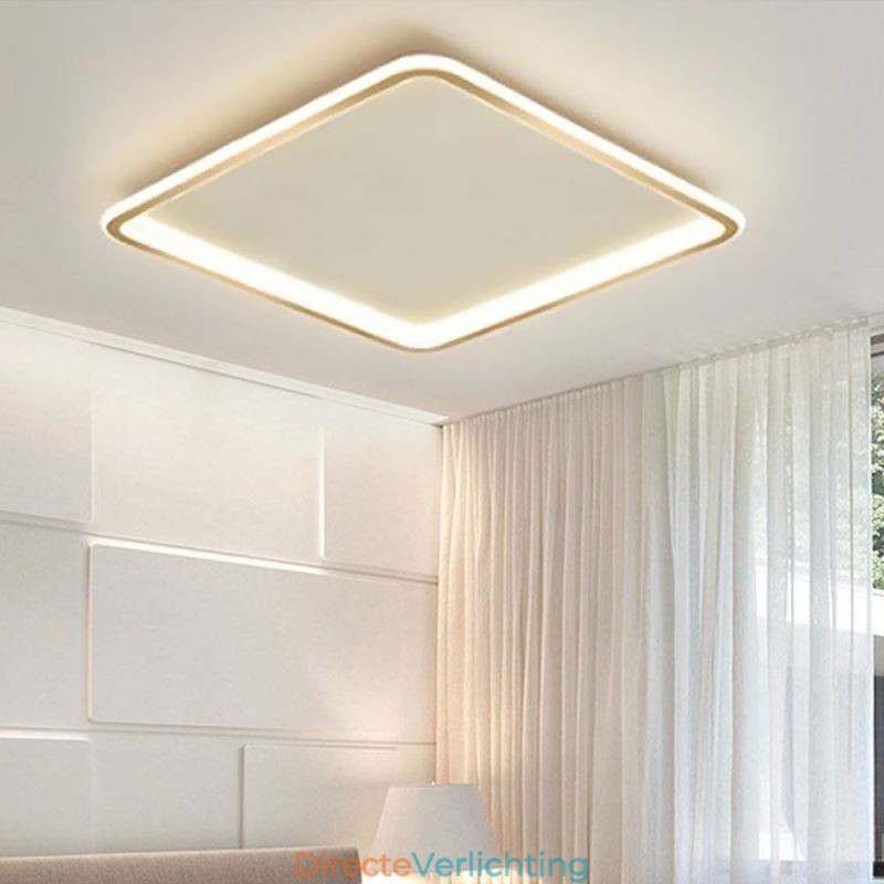 Moderne minimalistische plafondlamp met ultradunne plafondmontage