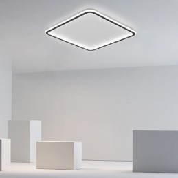Moderne minimalistische plafondlamp met ultradunne plafondmontage