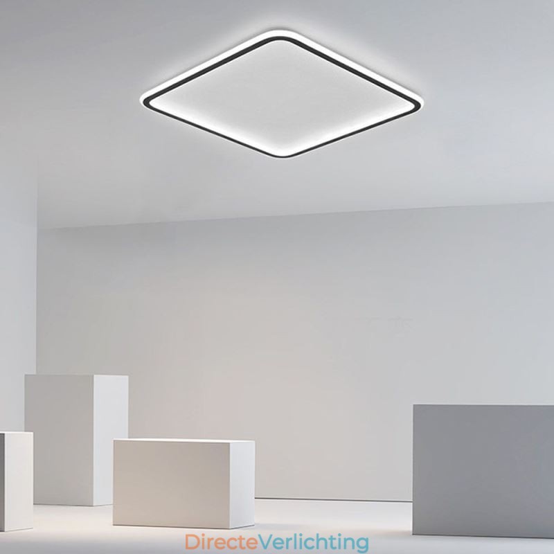 Moderne minimalistische plafondlamp met ultradunne plafondmontage