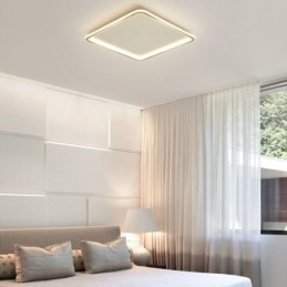 Moderne minimalistische plafondlamp met ultradunne plafondmontage