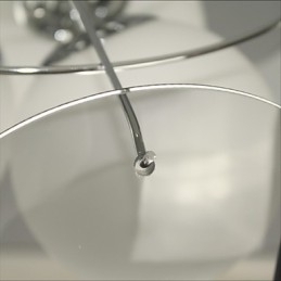 deals Milaan Eenvoudige Mode Stijl Kroonluchter Licht Rook Grijs Glazen Kroonluchter