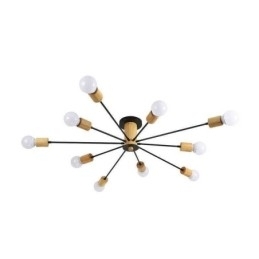 Moderne Magic Beans Flush Mount kroonluchter met houten takken