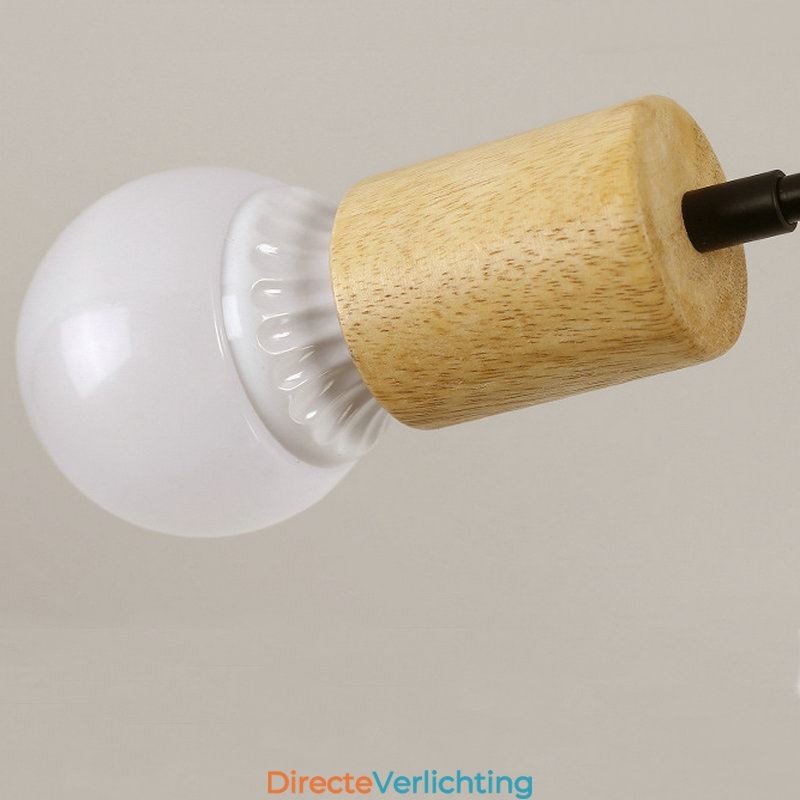 Moderne Magic Beans Flush Mount kroonluchter met houten takken