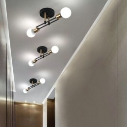 Eenvoudige Magic Beans plafondlamp met kruisbevestiging