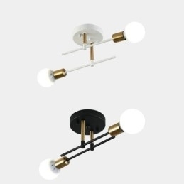 Eenvoudige Magic Beans plafondlamp met kruisbevestiging