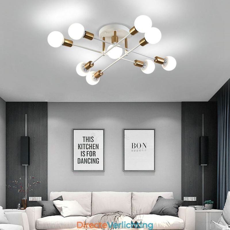 Eenvoudige Magic Beans plafondlamp met kruisbevestiging