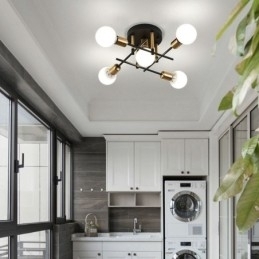 Eenvoudige Magic Beans plafondlamp met kruisbevestiging