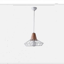 Metalen kroonluchterverlichting Een eenvoudige
