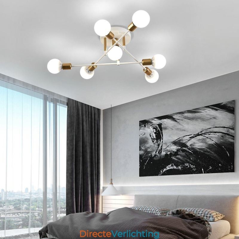 Eenvoudige Magic Beans plafondlamp met kruisbevestiging