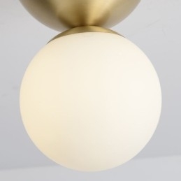 Nordic Brass Mini Flush Mount Plafondlamp Foyer Verlichting
