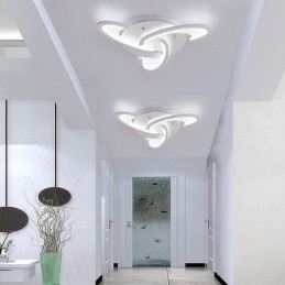 Moderne eenvoudige plafondlamp van acryl in de vorm van een windmolen