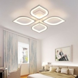Moderne eenvoudige plafondlamp van acryl met bloemblaadjes