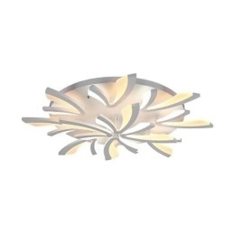 Moderne plafondlamp in de vorm van een paardenbloem