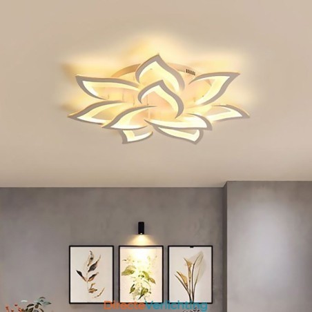 Moderne eenvoudige plafondlamp in de vorm van een zonnebloem van acryl Moderne eenvoudige plafondlamp in de vorm van een zonnebloem van acryl
