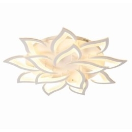 Moderne eenvoudige plafondlamp in de vorm van een zonnebloem van acryl