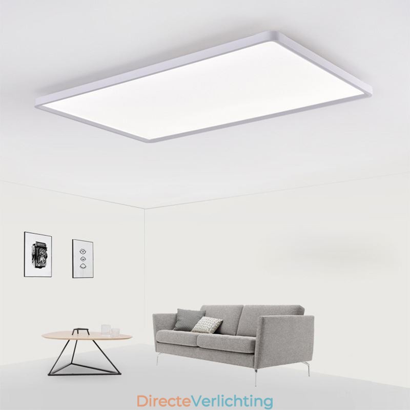 Nordic Paneellamp Flush Mount Super Dunne Lamp Witte Plafondlamp