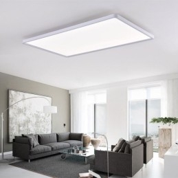 Nordic Paneellamp Flush Mount Super Dunne Lamp Witte Plafondlamp