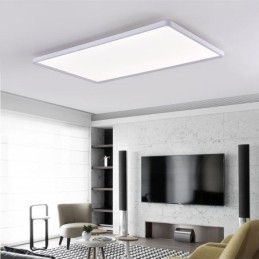 Nordic Paneellamp Flush Mount Super Dunne Lamp Witte Plafondlamp