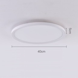Nordic Ronde Inbouw Super Dunne Plafondlamp Aluminium Ronde Lamp Verlichting