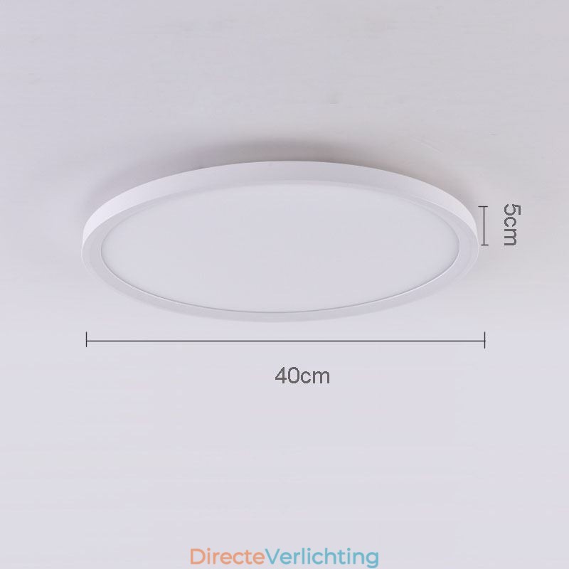 Nordic Ronde Inbouw Super Dunne Plafondlamp Aluminium Ronde Lamp Verlichting