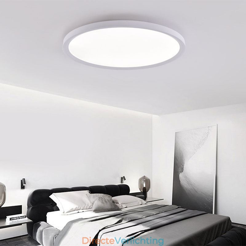 Nordic Ronde Inbouw Super Dunne Plafondlamp Aluminium Ronde Lamp Verlichting
