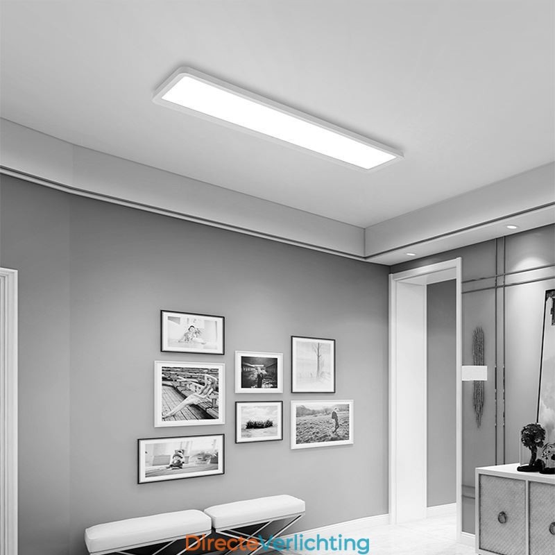 Paneel Flush Mount Nordic Super Dunne Rechthoekige Plafondlamp Thuisverlichting Licht